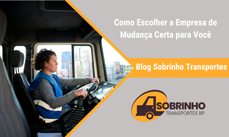 Como Escolher a Empresa de Mudança Certa para Você